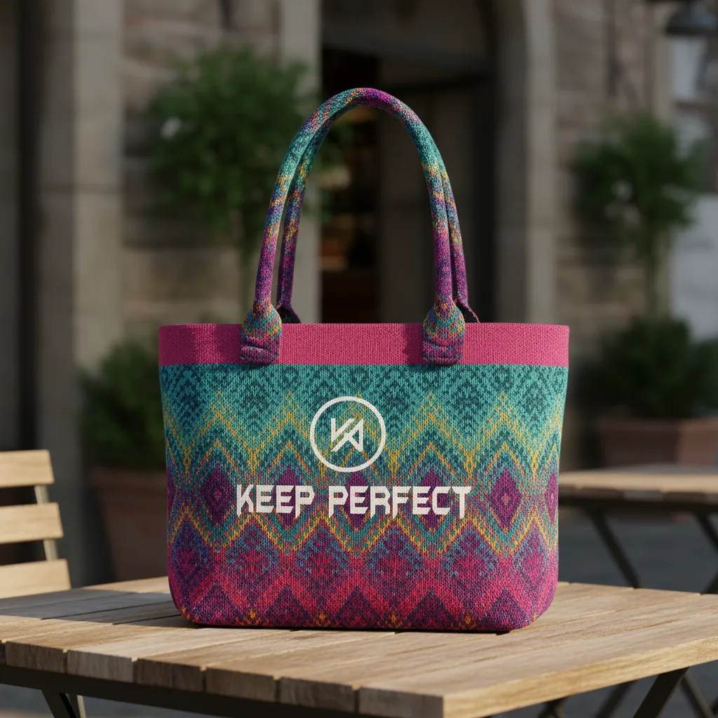 3D Knitted Crossbody Bags